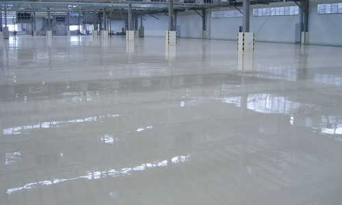 Warehouse Polished Concrete Floor