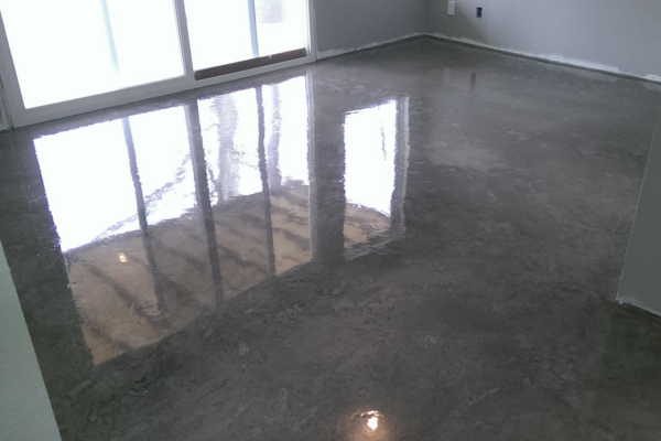 Polished Concrete Office Room